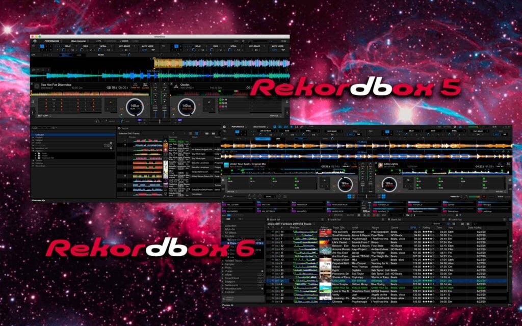 Rekordbox 6 y Rekordbox 5