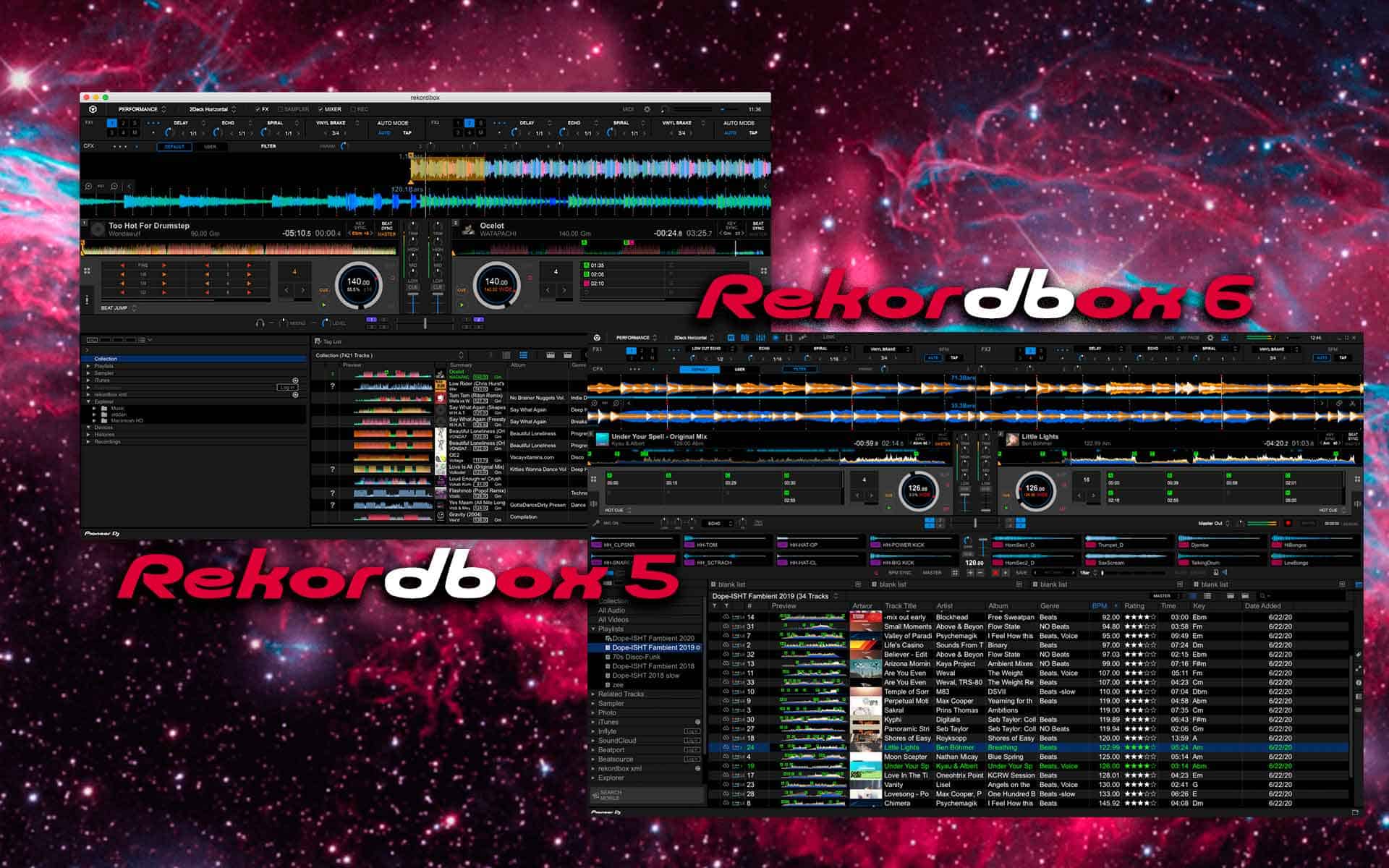 Rekordbox 6 y Rekordbox 5