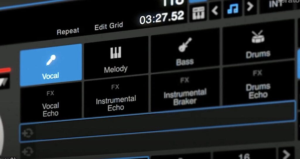 Activar stems en la DDJ-FLX4 usando Serato DJ Pro desde preferencias