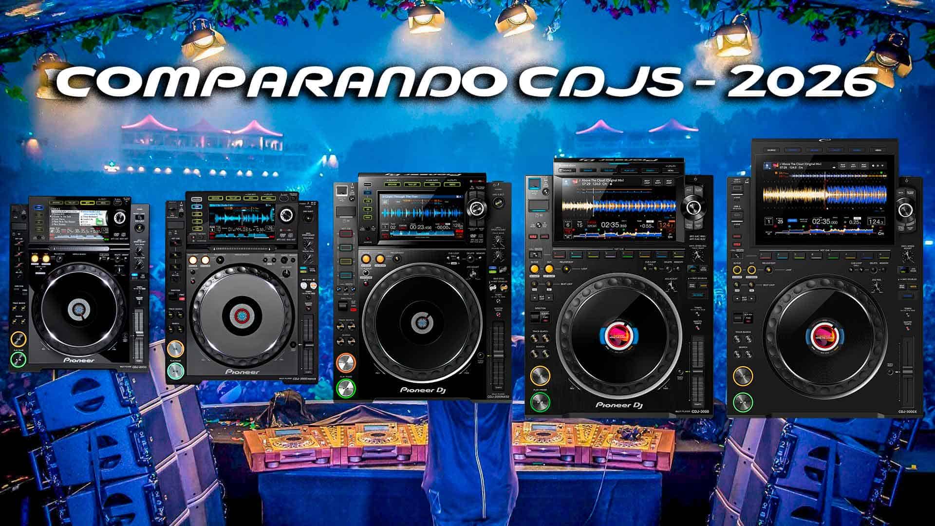 cdjs comparativa 2026 - DJGYM